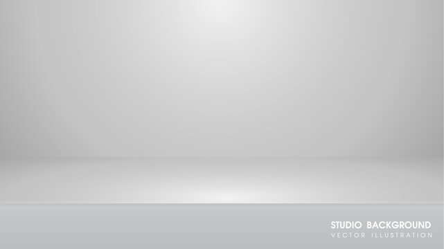 Vector table with carpet in the studio For making advertising media for selling products.