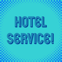 Handwriting text writing Hotel Service. Conceptual photo Providing guests warm accommodation and other services Square rectangle paper sheet loaded with full creation of pattern theme