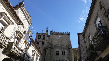 Tui,historical village of Pontevedra. Galicia,Spain