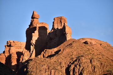 Fototapeta na wymiar rock in desert