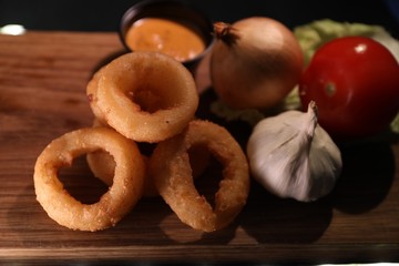 food, snack, sweet, bread, white, baked, pastry, fresh, breakfast, bakery, delicious, brown, cake, meal, biscuit, eat, fried, appetizer, onion rings, eating