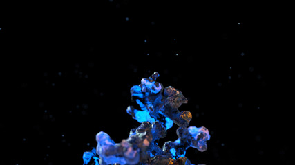 Procedural growth of matter