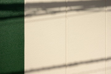 The surface of outer wall and shadow 