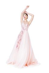 Naklejka premium wedding fluffy dress