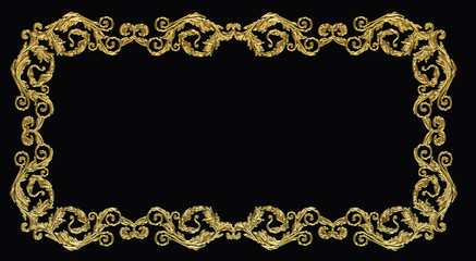 vintage background with frame