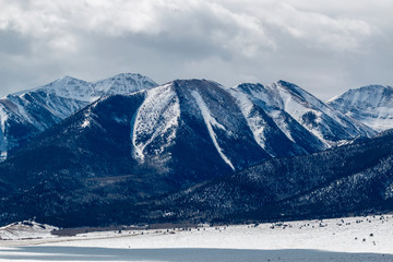 Sangre de Cristo Mountain Range of Colorado