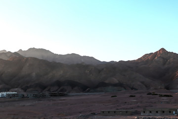 aerial view of mountains