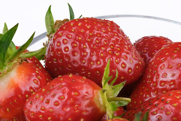Sweet ripe strawberry