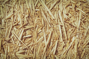 Dry raw straw bale background