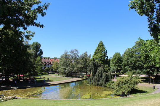 Das Paderquellgebiet in Paderborn