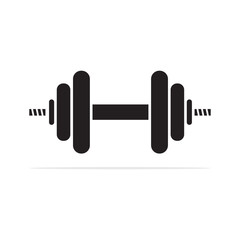 Dumbbell icon. Vector concept illustration for design.