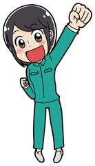 作業員のイラスト素材