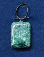 green geological natural stone malachite