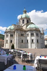 Como - The Duomo or Cathedral from east.