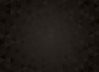 Abstract geometric black gradient background
