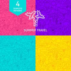 Line Summer Travel Patterns