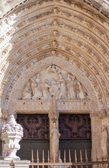 Puerta del perdón, catedral de Toledo