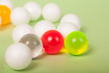 plastic balls
