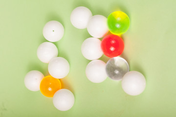 plastic balls
