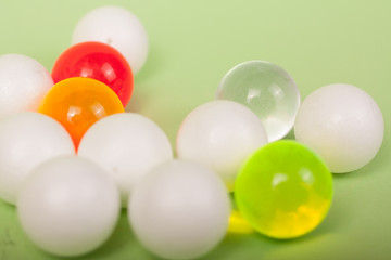 plastic balls