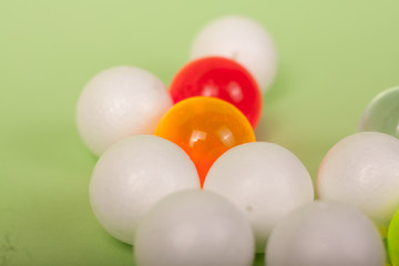 plastic balls