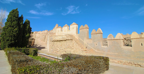 Alcazaba de Almería, Andalucía, España
