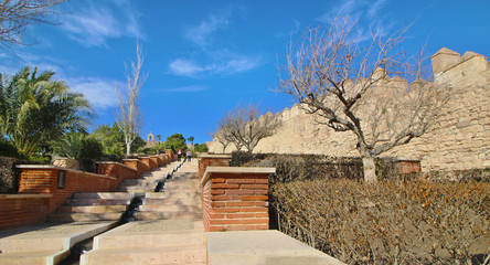 Fototapeta premium Alcazaba de Almería, Andalucía, España