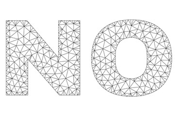Mesh vector NO text. Abstract lines and small circles form NO black carcass symbols. Wire carcass flat triangular mesh in vector EPS format.