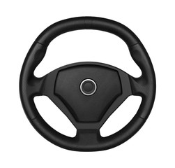 Steering wheel, isolated