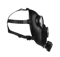 Gas mask isolated on white