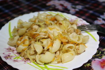  photo of plate of pasta