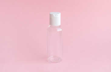 Empty jar for use on a travel.