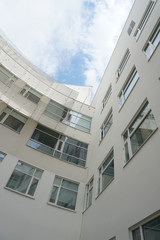 building with blue sky