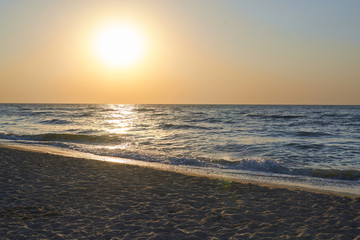 sunrise and beach sunrice shoot. calm sea