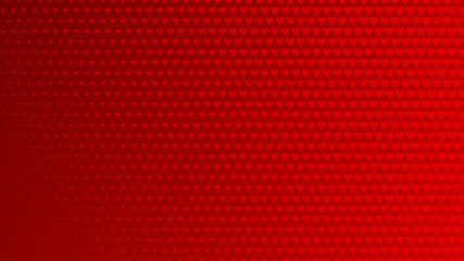 Abstract halftone background of small symbols in red colors