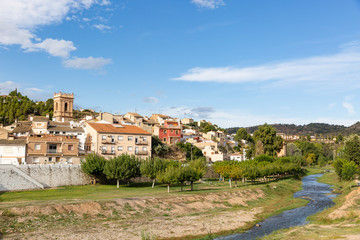 Fototapeta na wymiar a view of Calles village, province of Valencia, Valencian Community, Spain