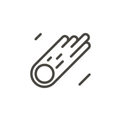 Meteorite icon - Vector. Spage concept vector illustration.