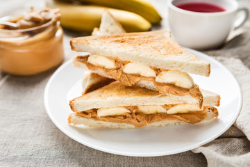 American breakfast concept