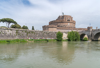 Sant'Angelo castel - Tevere river - Rome - Italy