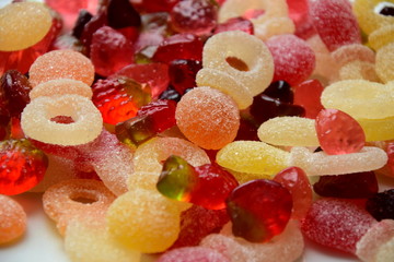 Bonbons - Süßwaren - Gummibonbons