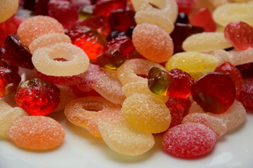 Bonbons - Süßwaren - Gummibonbons