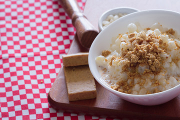 Brazilian winter sweet of Junina festival party