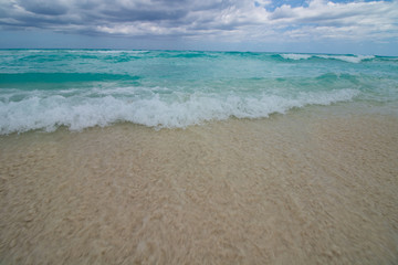 Sea and sand texture from Cancun