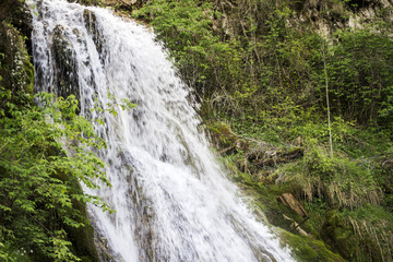 waterfall in the mountain - 269923812