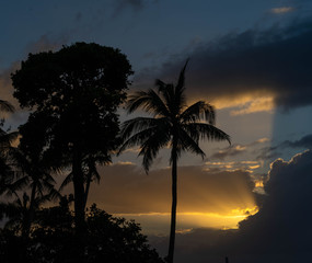 Sunset through the Clouds