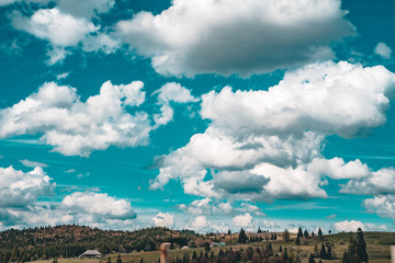 sunshine through the clouds, Romanian lands