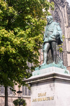 Statue Of Graaf Jan Van Nassau, Younger Brother Of William Of Orange (William III Of England) And Key Player In Union Of Utrecht