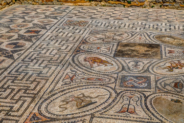 Sights around the Roman ruins of Volubulis in Morocco