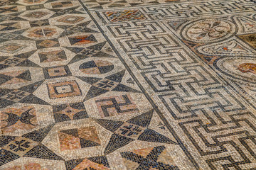 Sights around the Roman ruins of Volubulis in Morocco