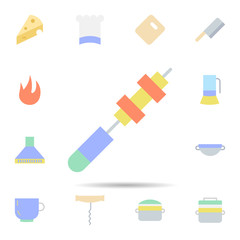 Kitchen, brochette icon. Universal set of Kitchen for website design and development, app development